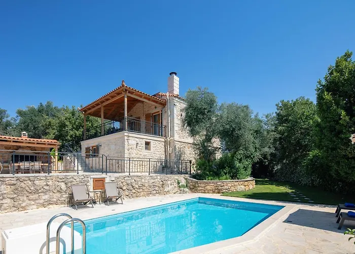 Villa Caneva - Countryside Haven With Full Privacy Rethymno