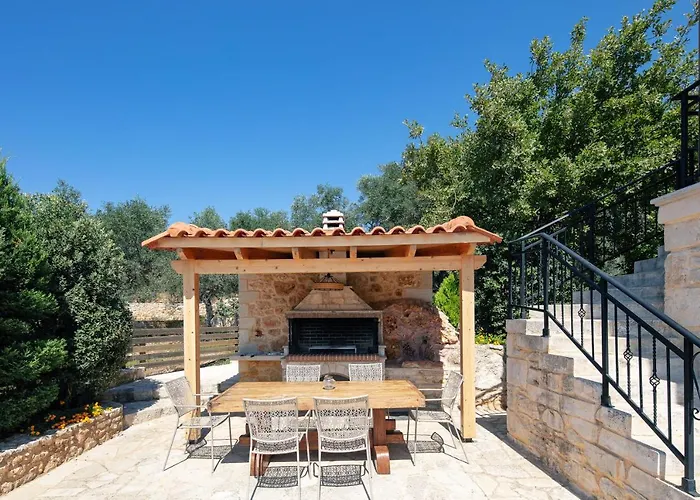 Villa Caneva - Countryside Haven With Full Privacy Rethymno