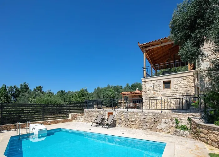 Caneva - Countryside Haven With Full Privacy Villa Rethymno