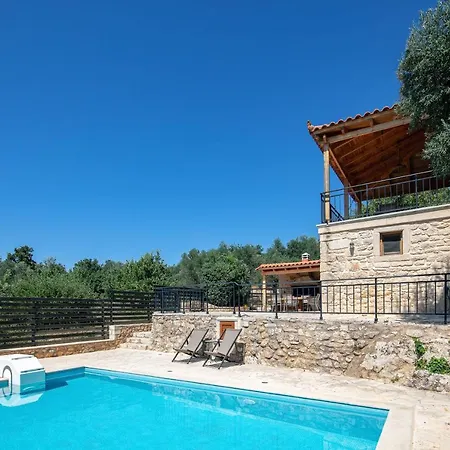 Caneva - Countryside Haven With Full Privacy Villa Rethymno (Crete)
