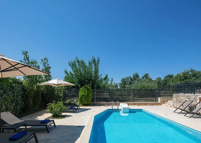 Caneva - Countryside Haven With Full Privacy Villa Rethimno