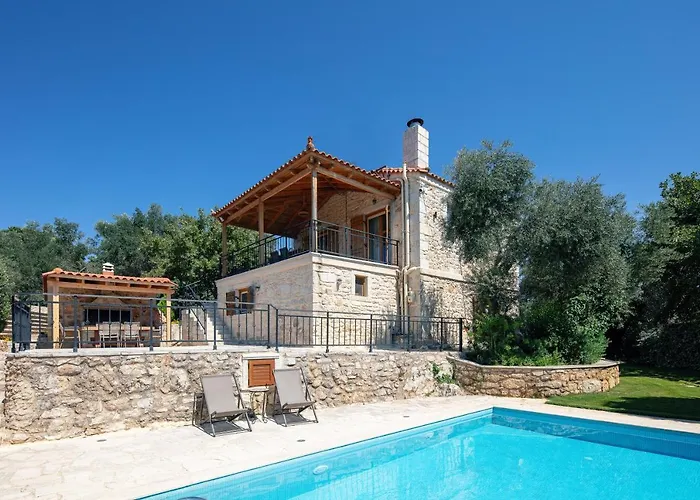 Villa Caneva - Countryside Haven With Full Privacy Rethimno